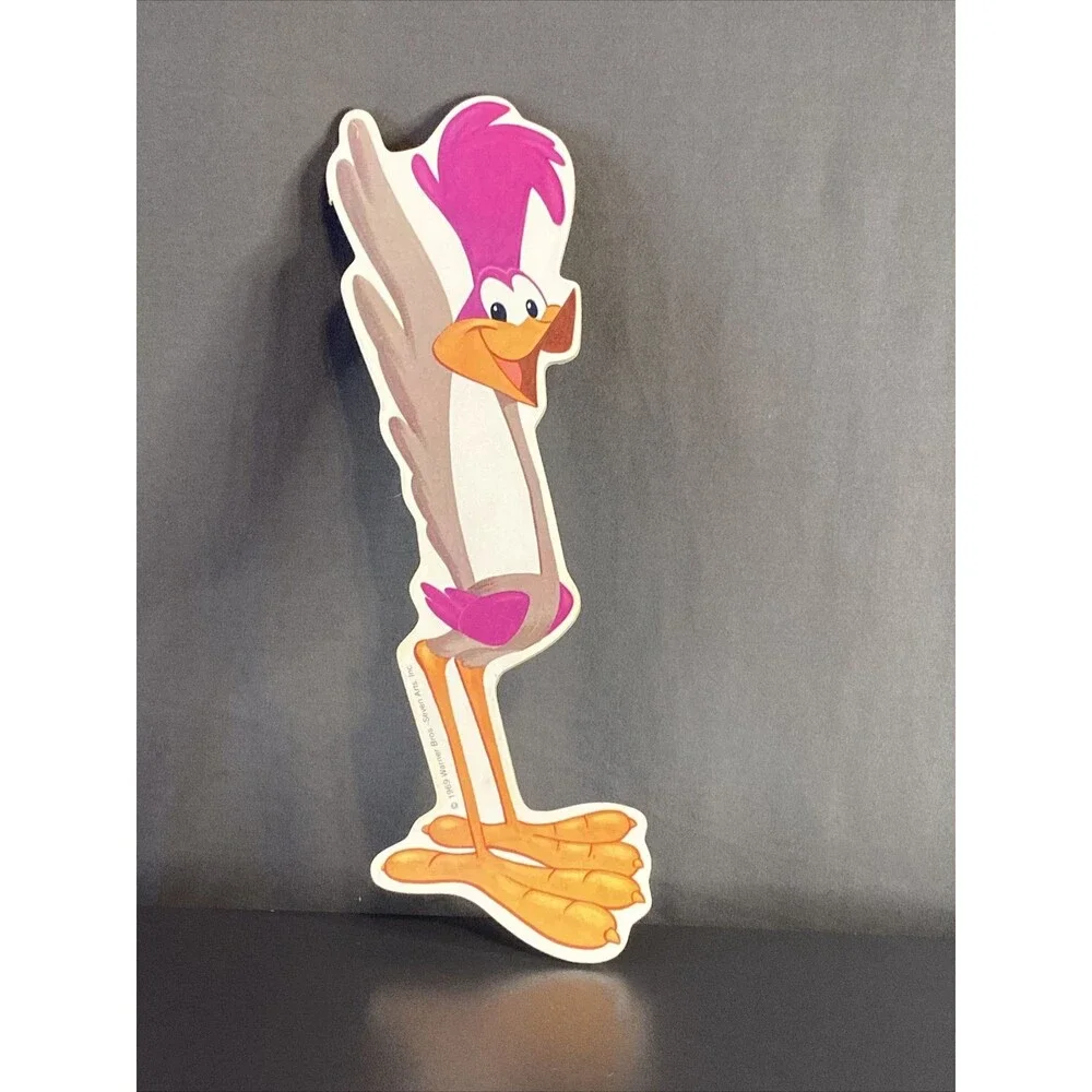 Road Runner Game Piece Replacement Part 1969 Warner Bros cardboard cutout